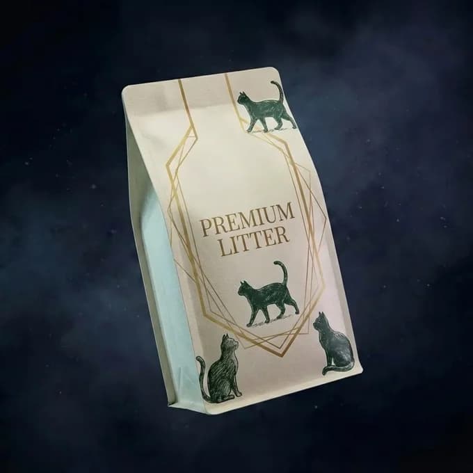 MyPlast Flat Bottom Cat Food Packaging - Pet Food Pouch