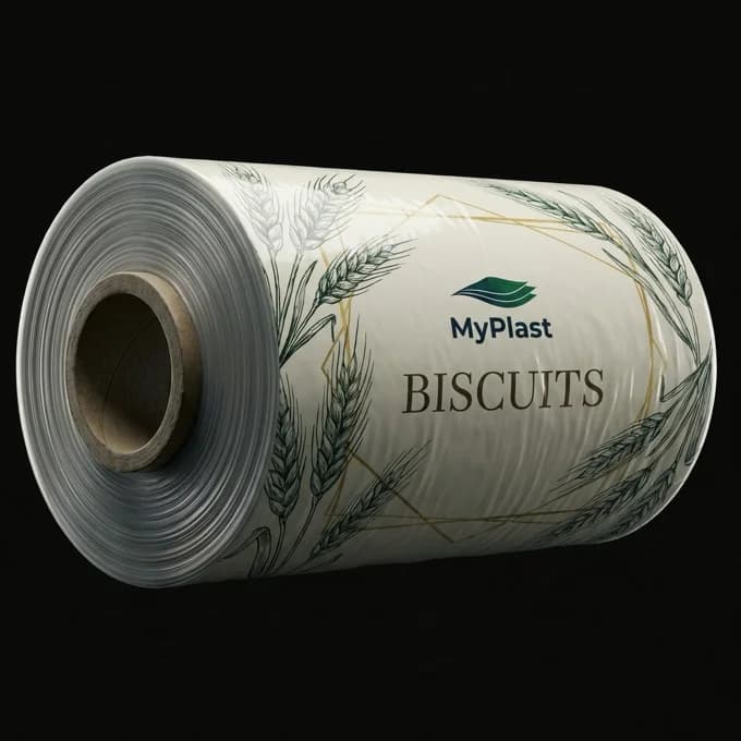 MyPlast Flexible Film Biscuit Packaging - VFFS Roll Stock