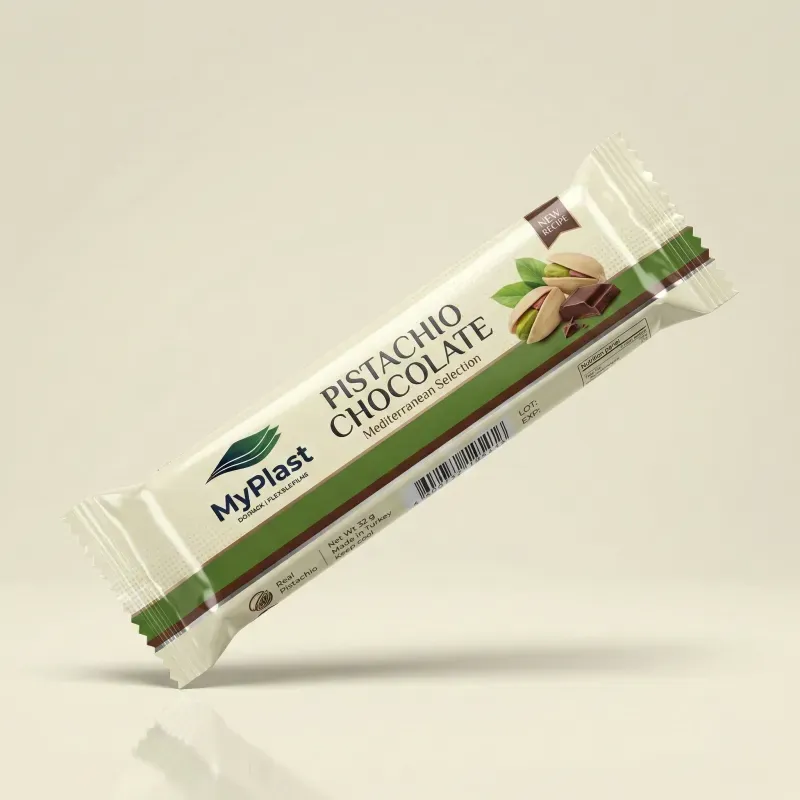 Chocolate flexible packaging example - MyPlast