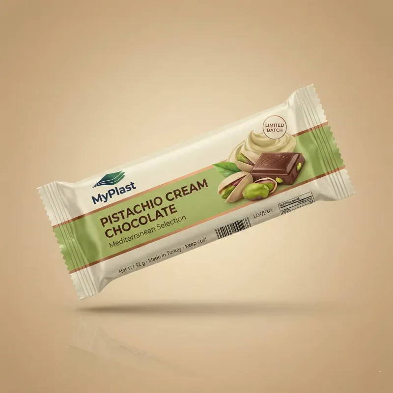 Chocolate flexible packaging example - MyPlast