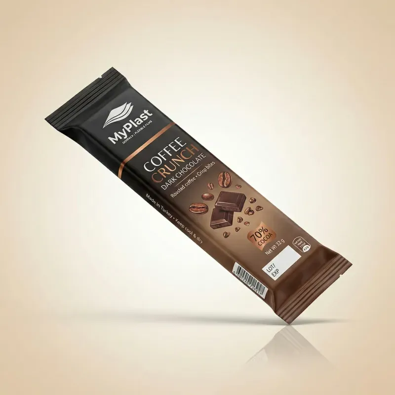 Chocolate flexible packaging example - MyPlast