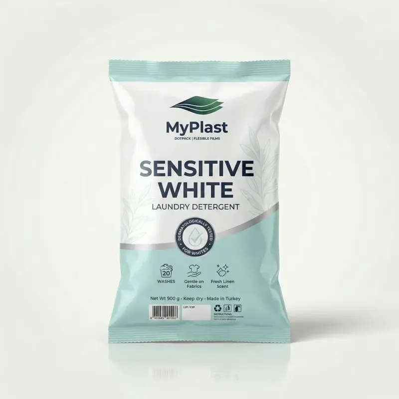 Detergent flexible packaging example - MyPlast