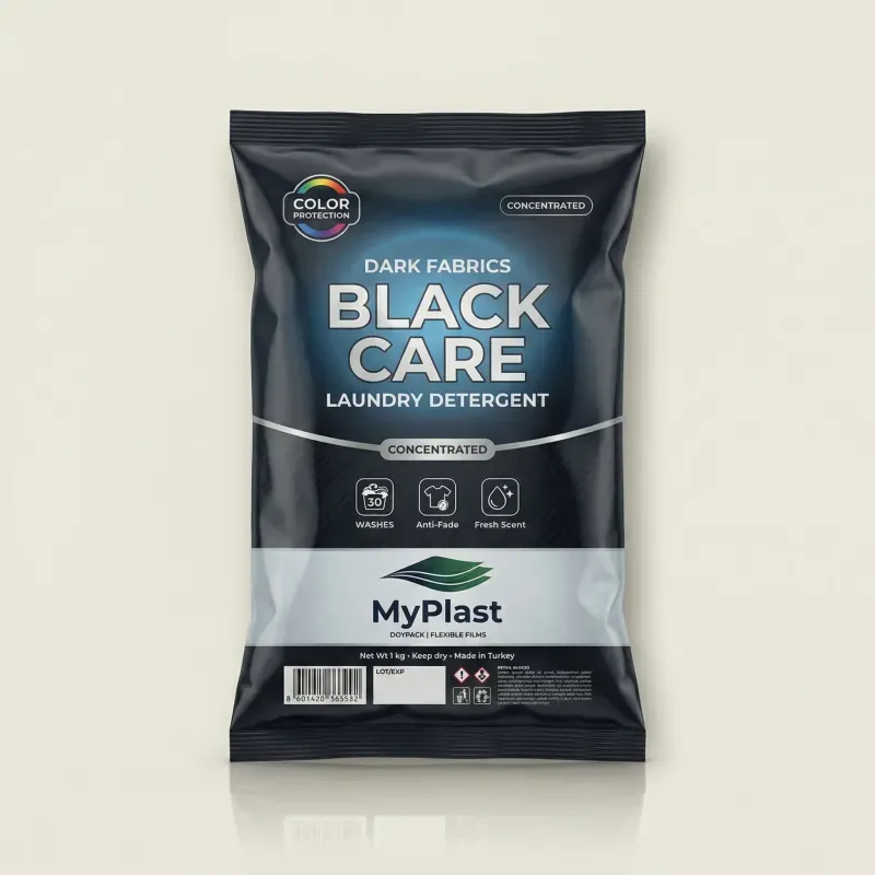 Detergent flexible packaging example - MyPlast