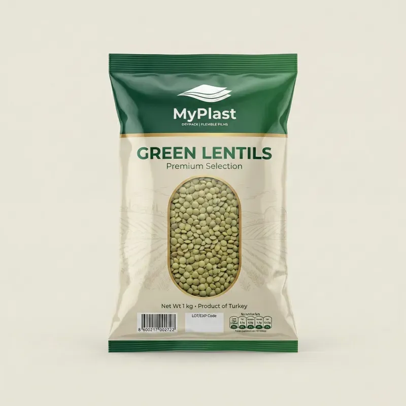 Legumes flexible packaging example - MyPlast