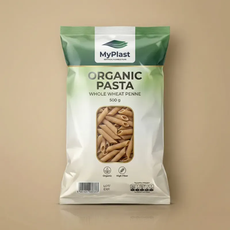 Pasta flexible packaging example - MyPlast