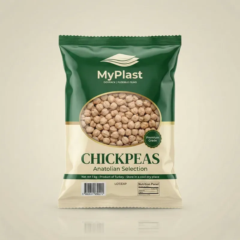 Бобовые пример гибкой упаковки - MyPlast