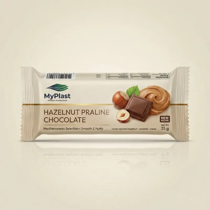 Шоколад пример гибкой упаковки - MyPlast