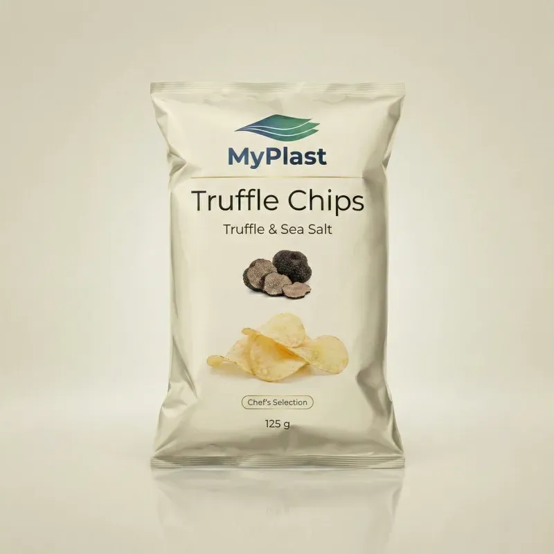 Chips shembull i ambalazhit fleksibël - MyPlast