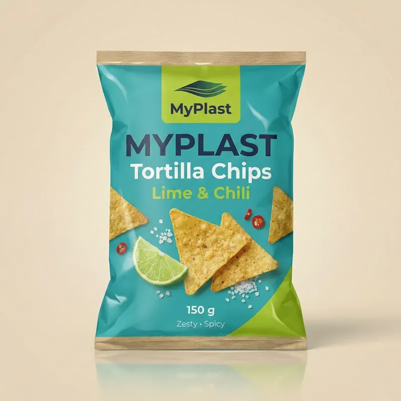 Chips shembull i ambalazhit fleksibël - MyPlast