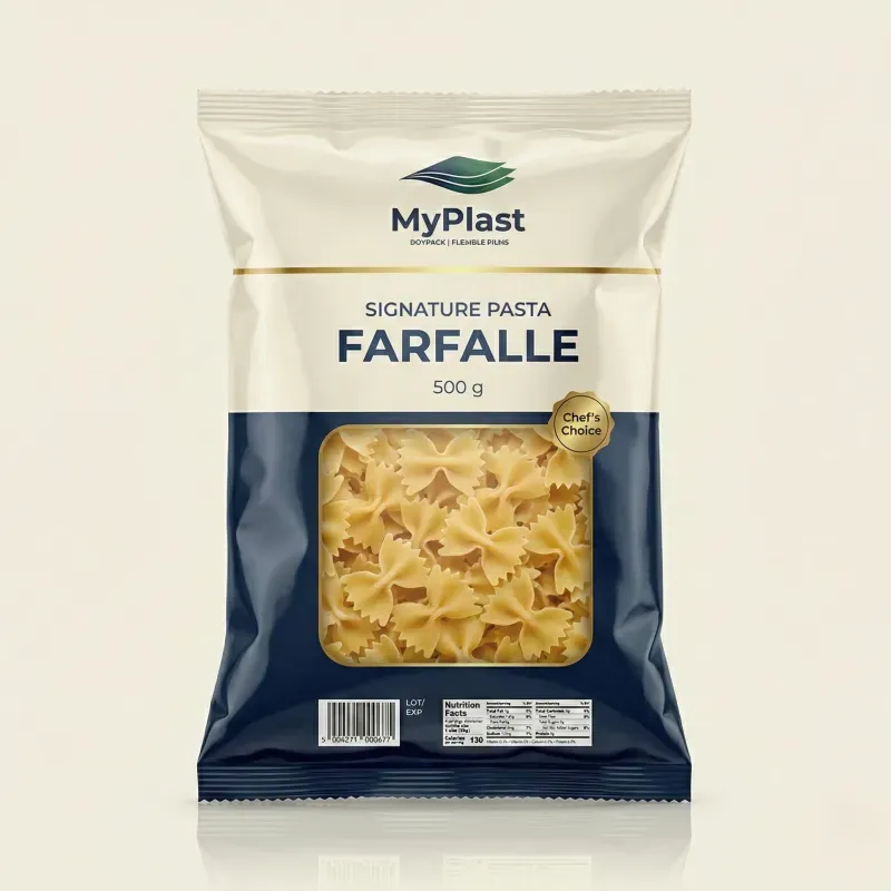 Testenina primer fleksibilne ambalaže - MyPlast